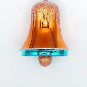Frosted Jewel Bells - Orange/Aqua - 2024