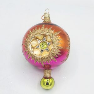 Tri-Star Triple Reflector - Tangerine/Fuchsia - 2026 Cycle 2